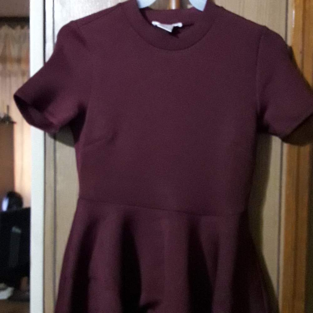 Brand new diagonal cut blouse with long trail